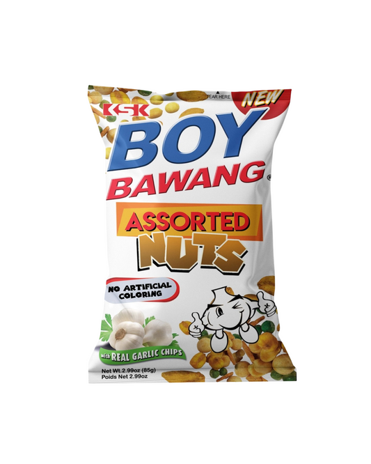 Boy Bawang Assorted Nuts - Garlic Flavour 85g