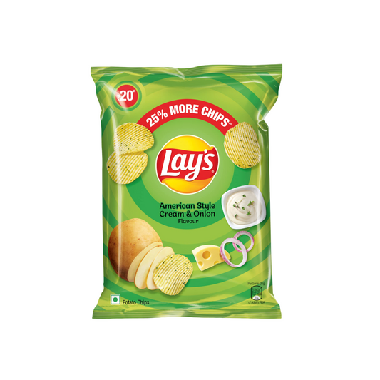 Lays American Cream & Onion 50g