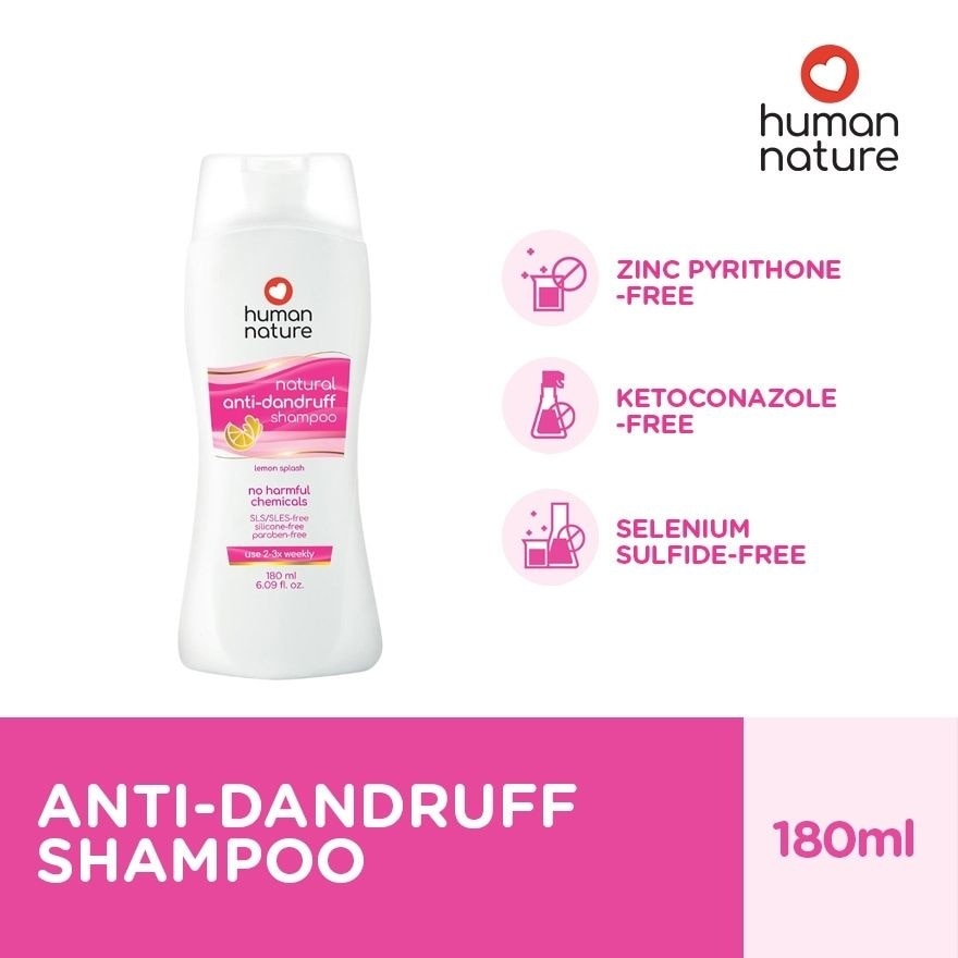 Human Nature Natural Anti-Dandruff Shampoo 180ml