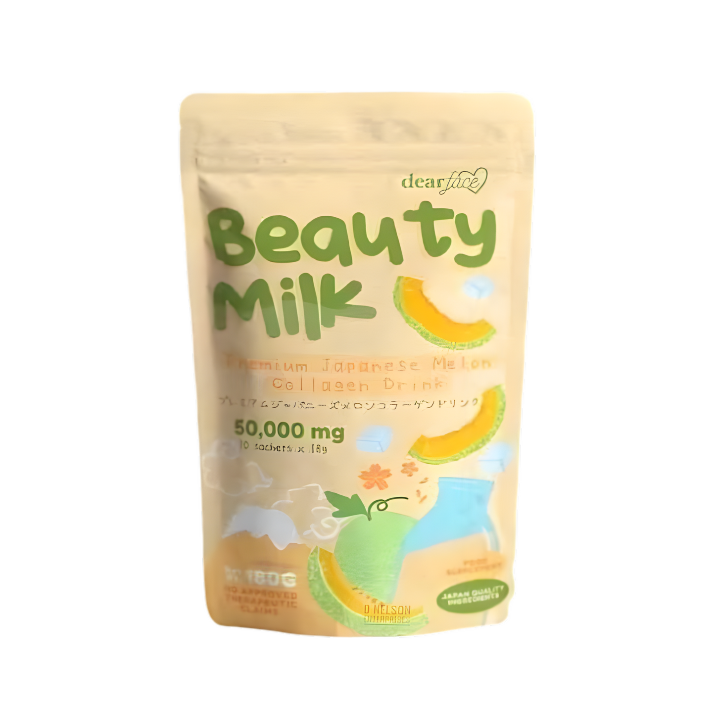 Dear Face Beauty Milk Melon 180g