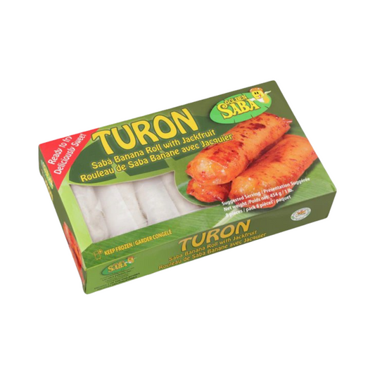 Golden Saba Turon Banana Spring Rolls with Jackfruit 454g