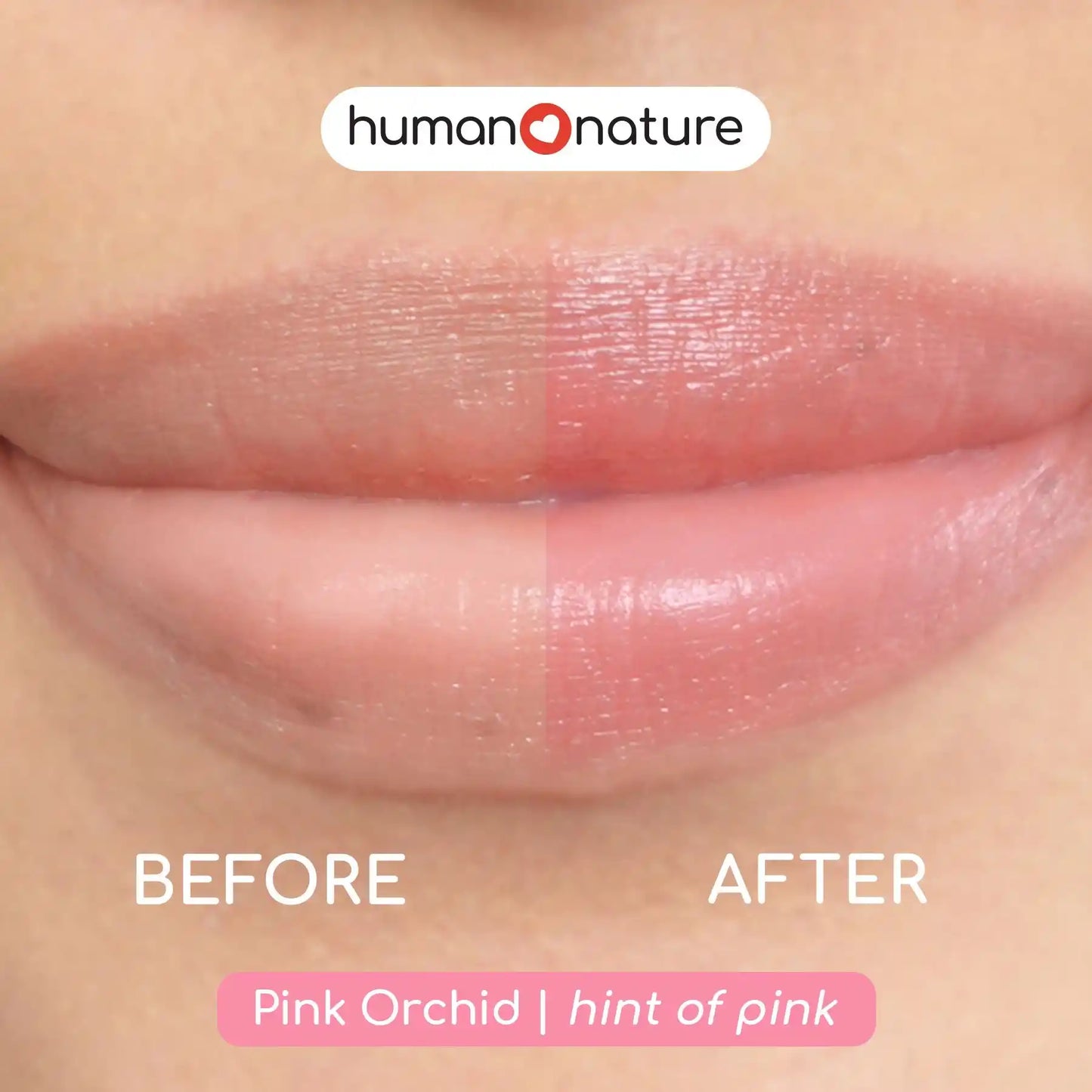 Human Nature Tinted Lip Balm 4.4g - Pink Orchid