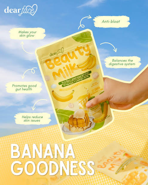 Dear Face Beauty Milk Banana 180g