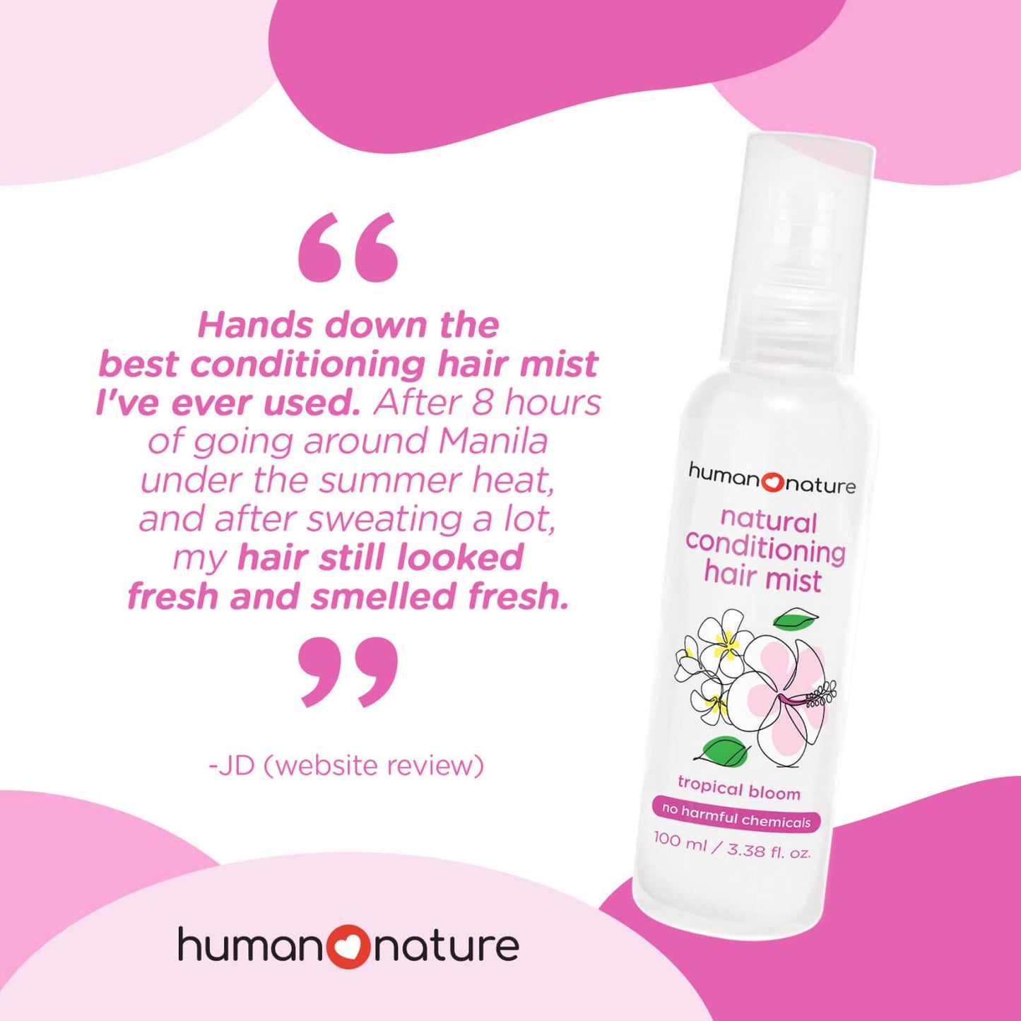 Human Nature Conditioning Hair Mist 100ml