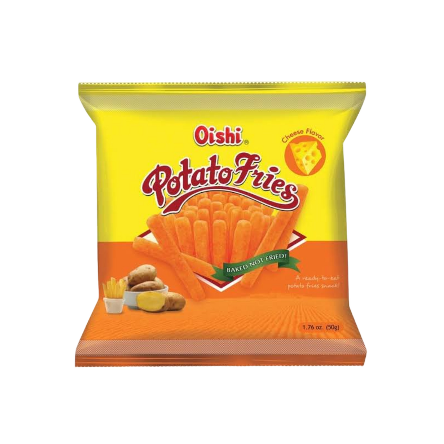 Oishi Potato Fries Cheese 50g