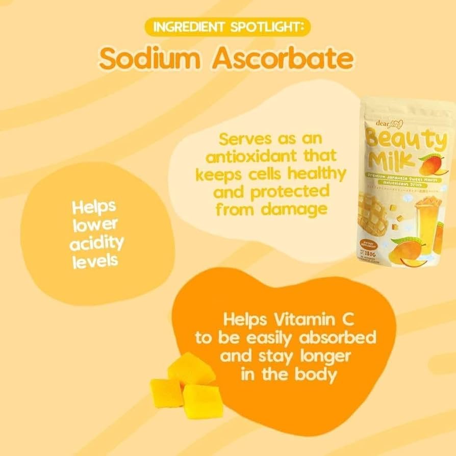 Dear Face Beauty Milk Mango 180g