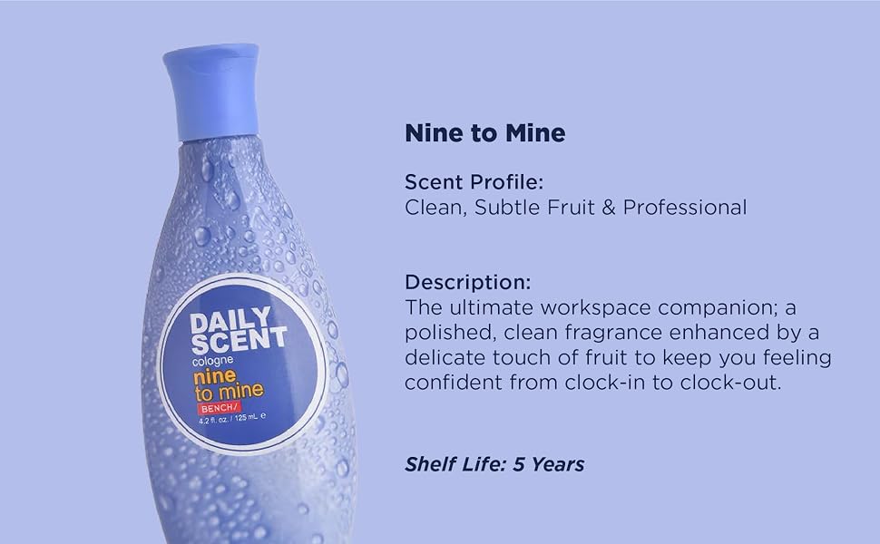 Bench Cologne Nine to Mine 150ml