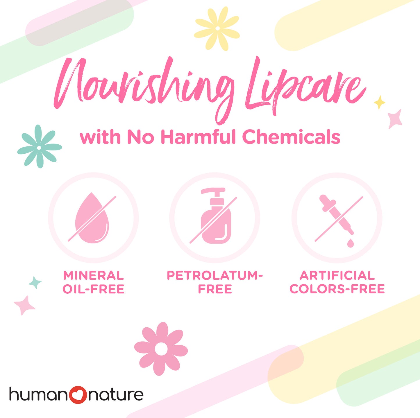 Human Nature Tinted Lip Balm 4.4g - Rosewood
