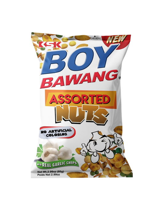 Boy Bawang Assorted Nuts - Garlic Flavour 85g