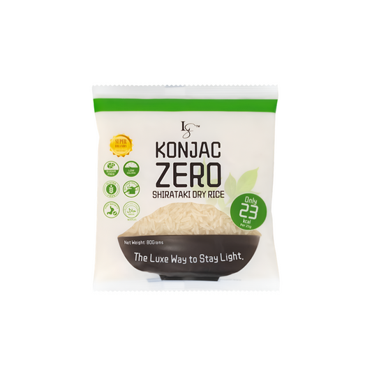 Luxe Slim KonJac Zero Shirataki Dry Rice 80g