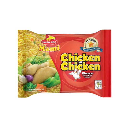 Lucky Me Chicken Mami Noodle Singles 55g