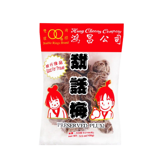Double Ring Preserved Plum 100g