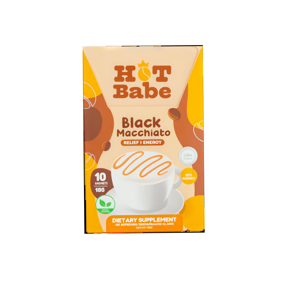 Hot Babe Black Macchiato 180g