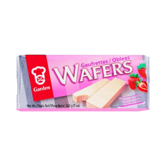 Garden Strawberry Wafers 200g