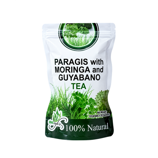 Chef Aybs Paragis with Moringa and Guyabano Tea (20 x 1.8g sachets)