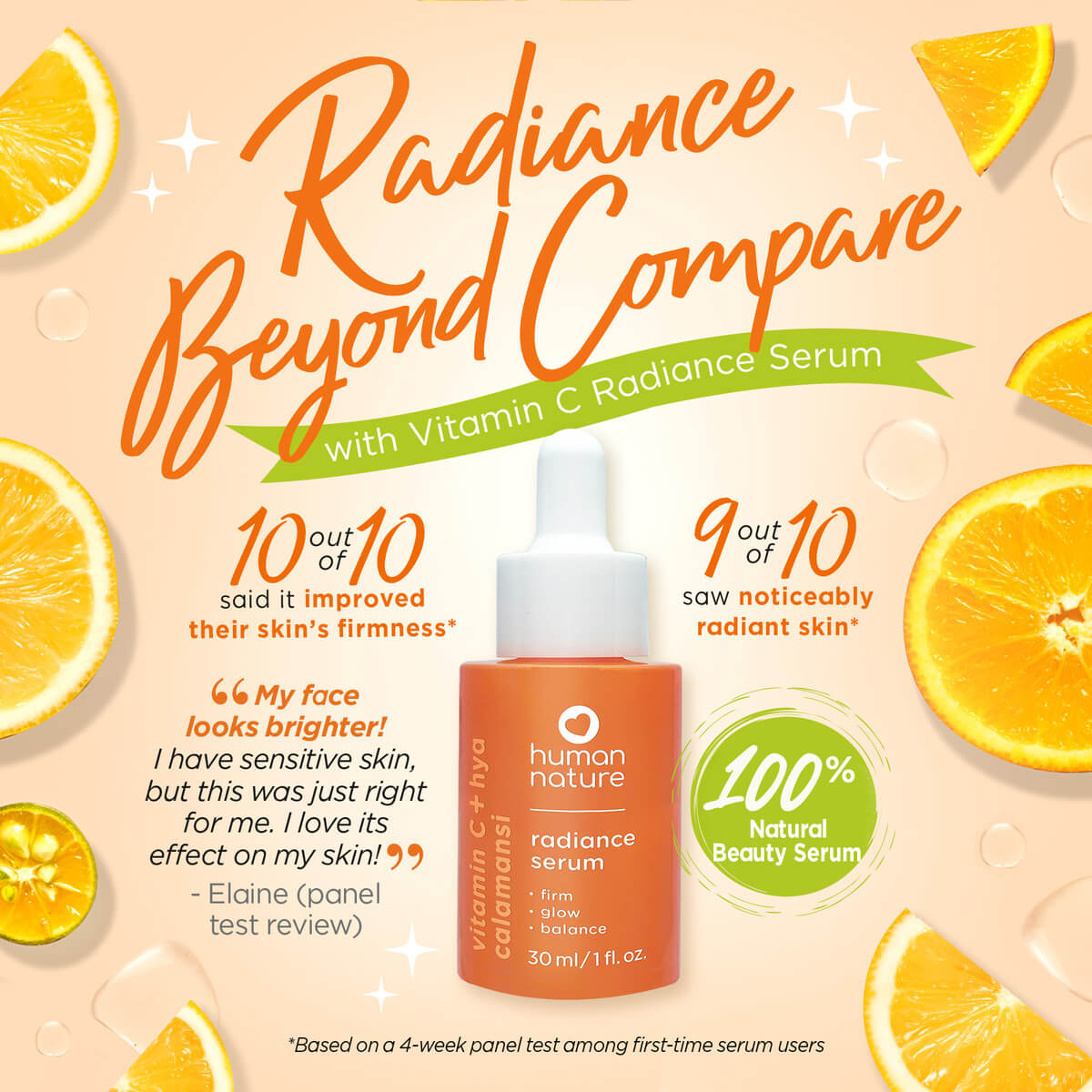 Human Nature Vitamin C + Hya Calamansi Radiance Serum