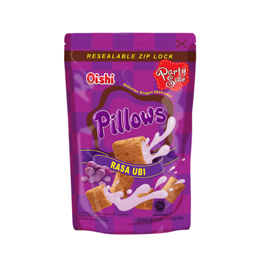 Oishi Pillows Ube Filled Crackers 100g