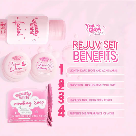 You Glow Babe Beauty White Rejuv Set