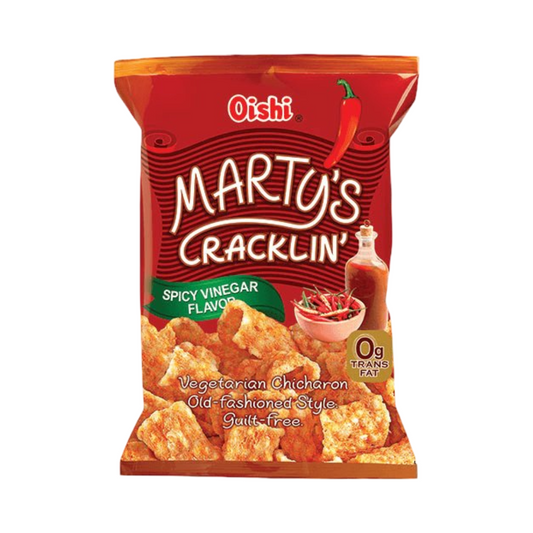 Oishi Marty's Cracklin Spicy Vinegar 90g