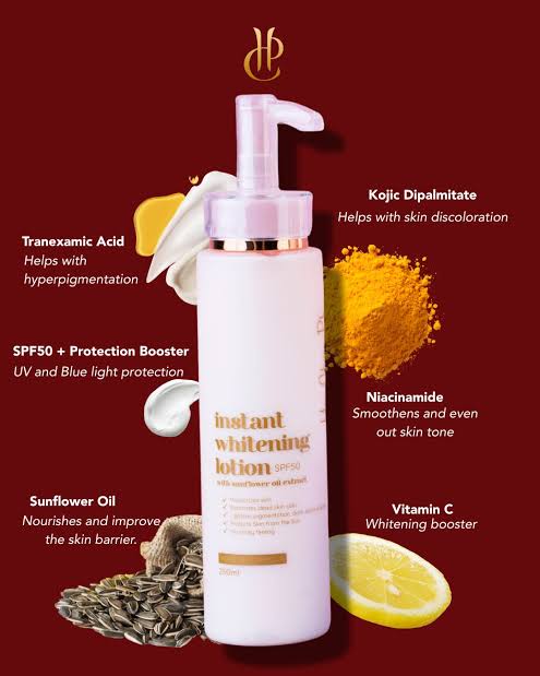 Her Choice Instant Whitening Lotion 250ml