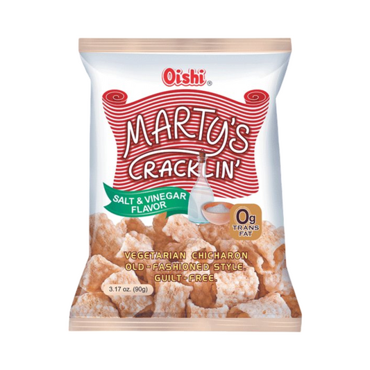 Oishi Marty's Crackling Salt & Vinegar 90g