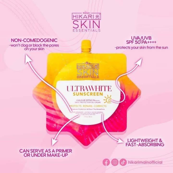 Hikari Ultra Fresh Sunscreen SPF50 50g