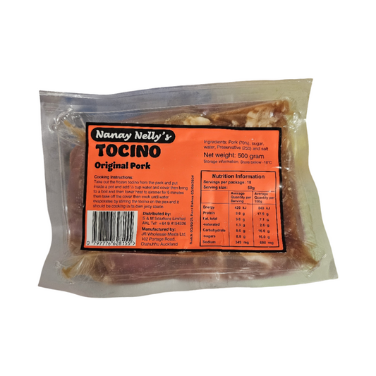 Nanay Nelly's Original Pork Tocino 500g