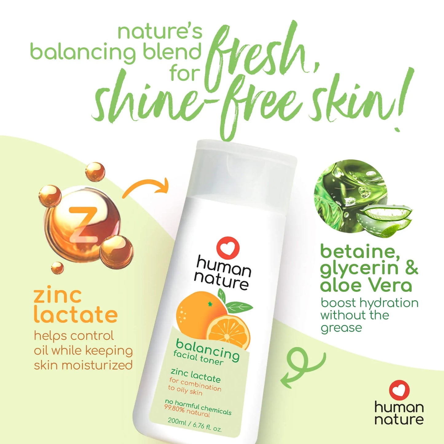 Human Nature Balancing Face Toner 100ml