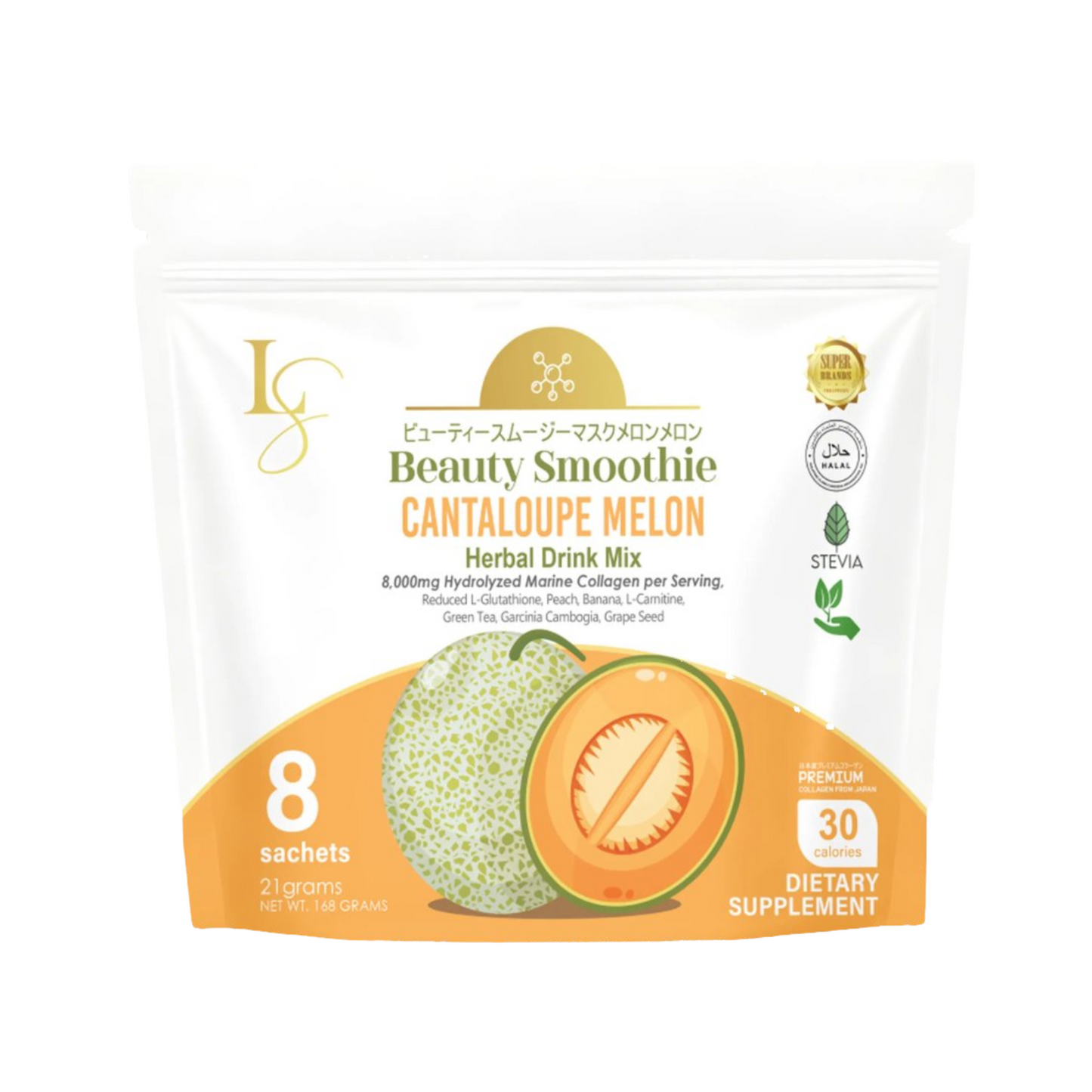 Luxe Slim Cantaloupe Melon 168g