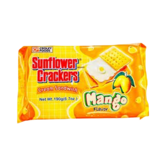 Sunflower Crackers Mango Cream Sandwich 160g