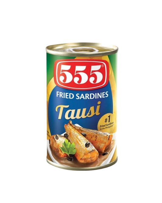 555 Fried Sardines Tausi 155g