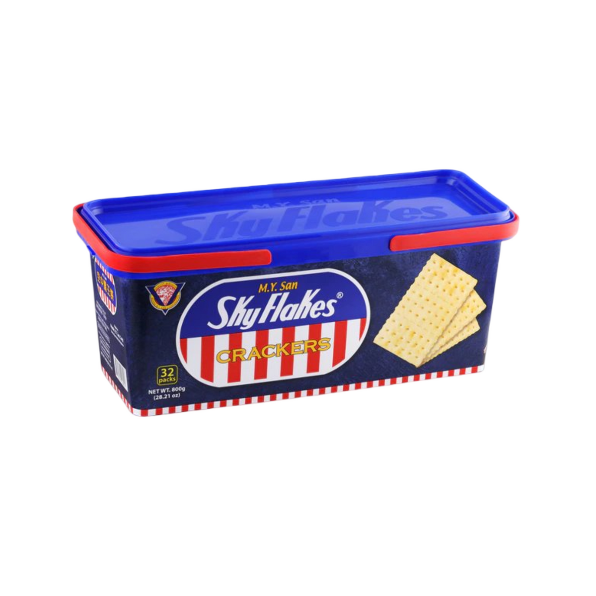 M.Y. San Skyflakes Crackers Pail 800g