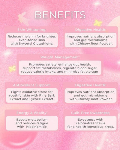 Luxe Slim Lychee Gluta Juice 500g