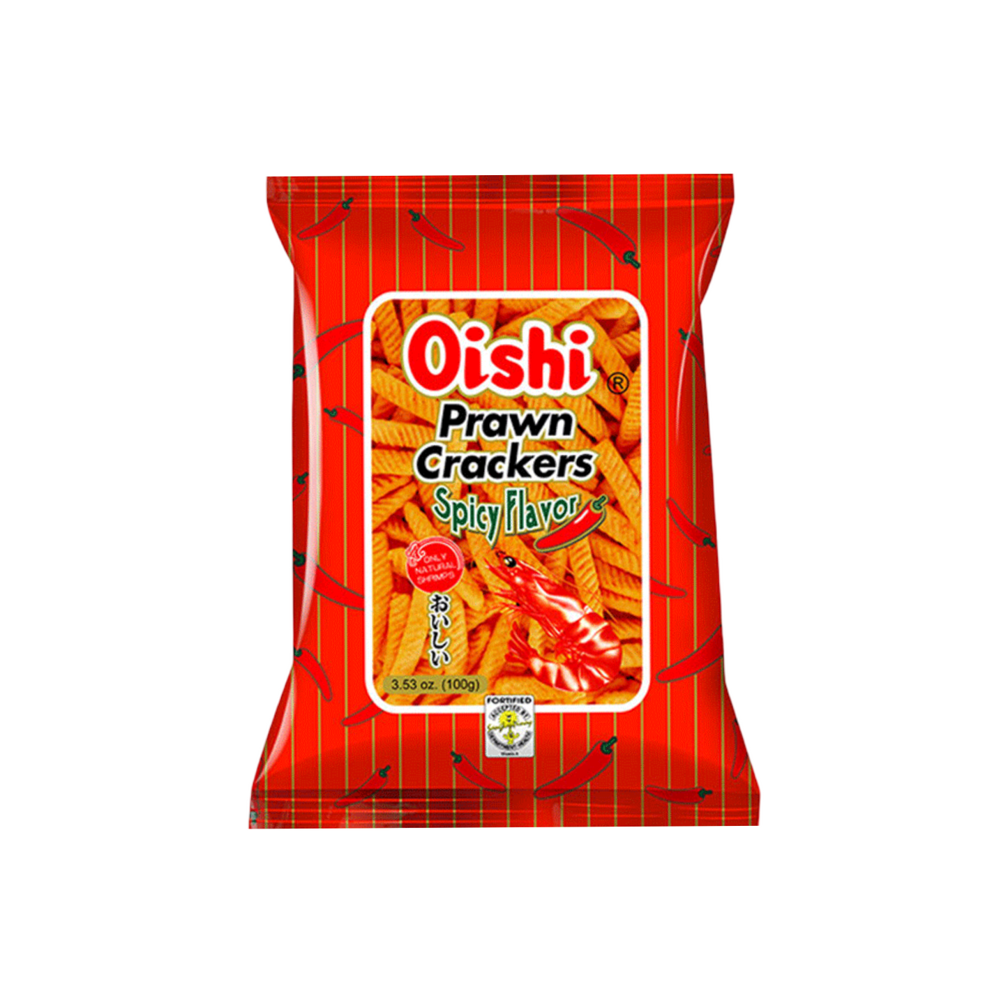 Oishi Prawn Cracker Spicy 60g