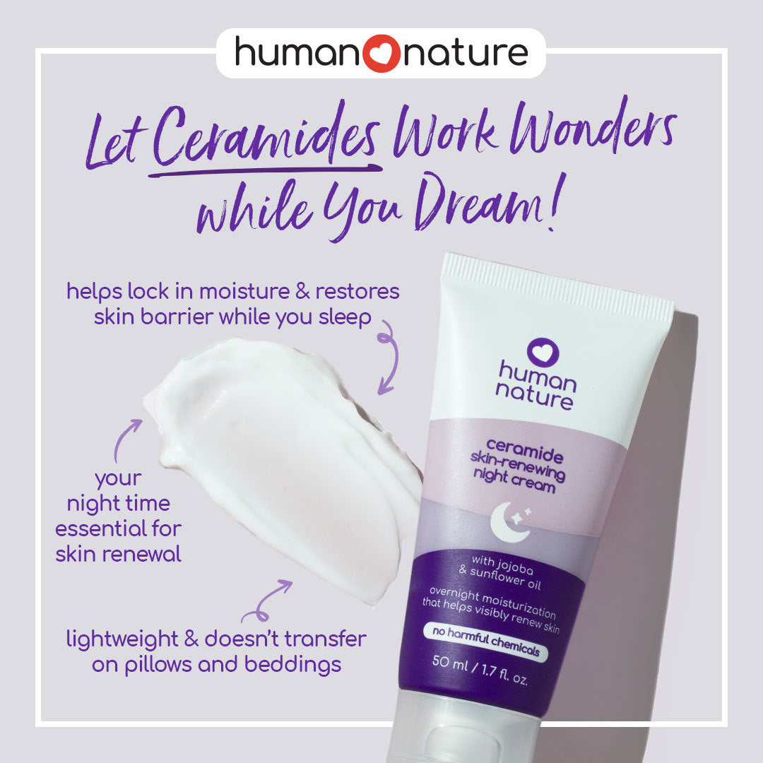 Human Nature Ceramide Skin-Renewing Night Cream 100ml