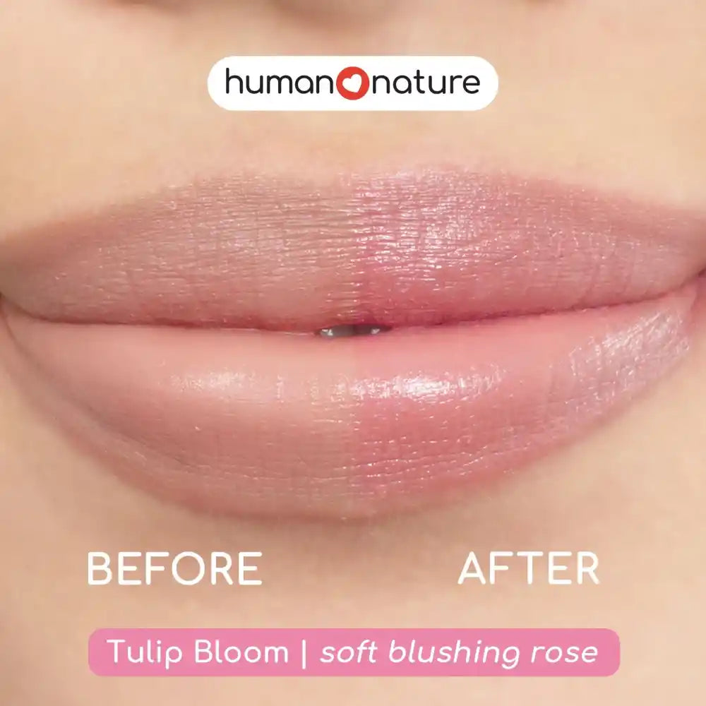 Human Nature Tinted Lip Balm 4.4g - Tulip Bloom