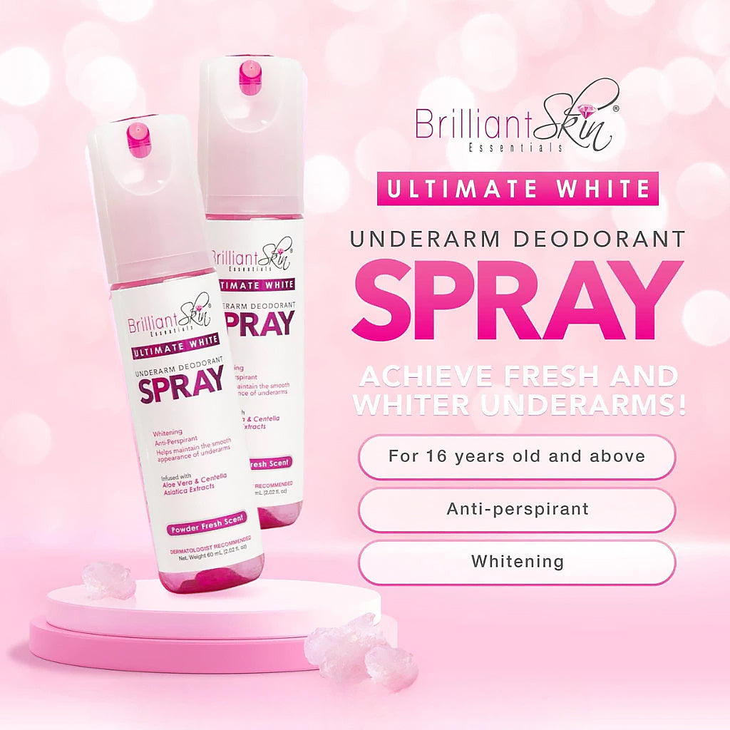 Brilliant Skin Ultimate White Underarm Deo Spray