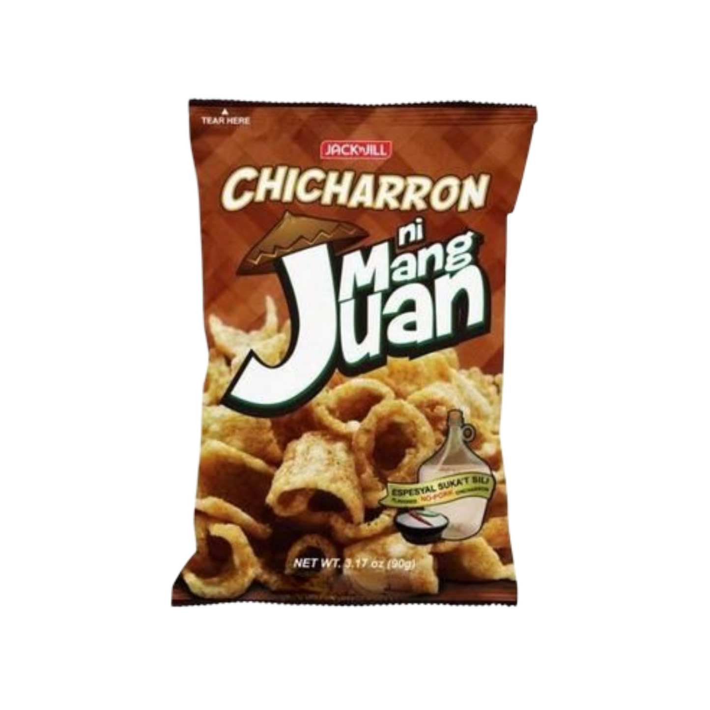 J&J Mang Juan Chicharon Suka't Sili 90g