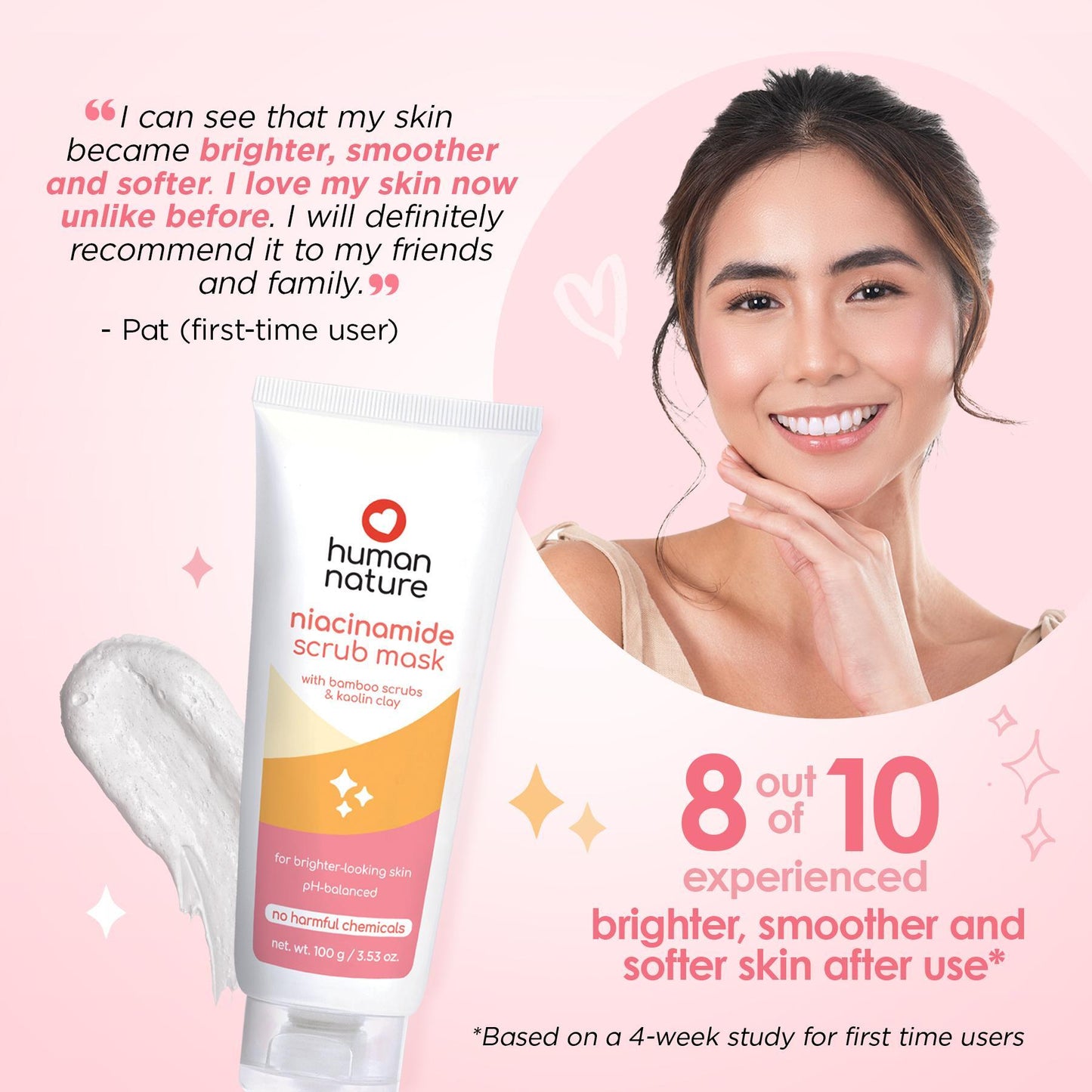 Human Nature Niacinamide Scrub Mask 100g