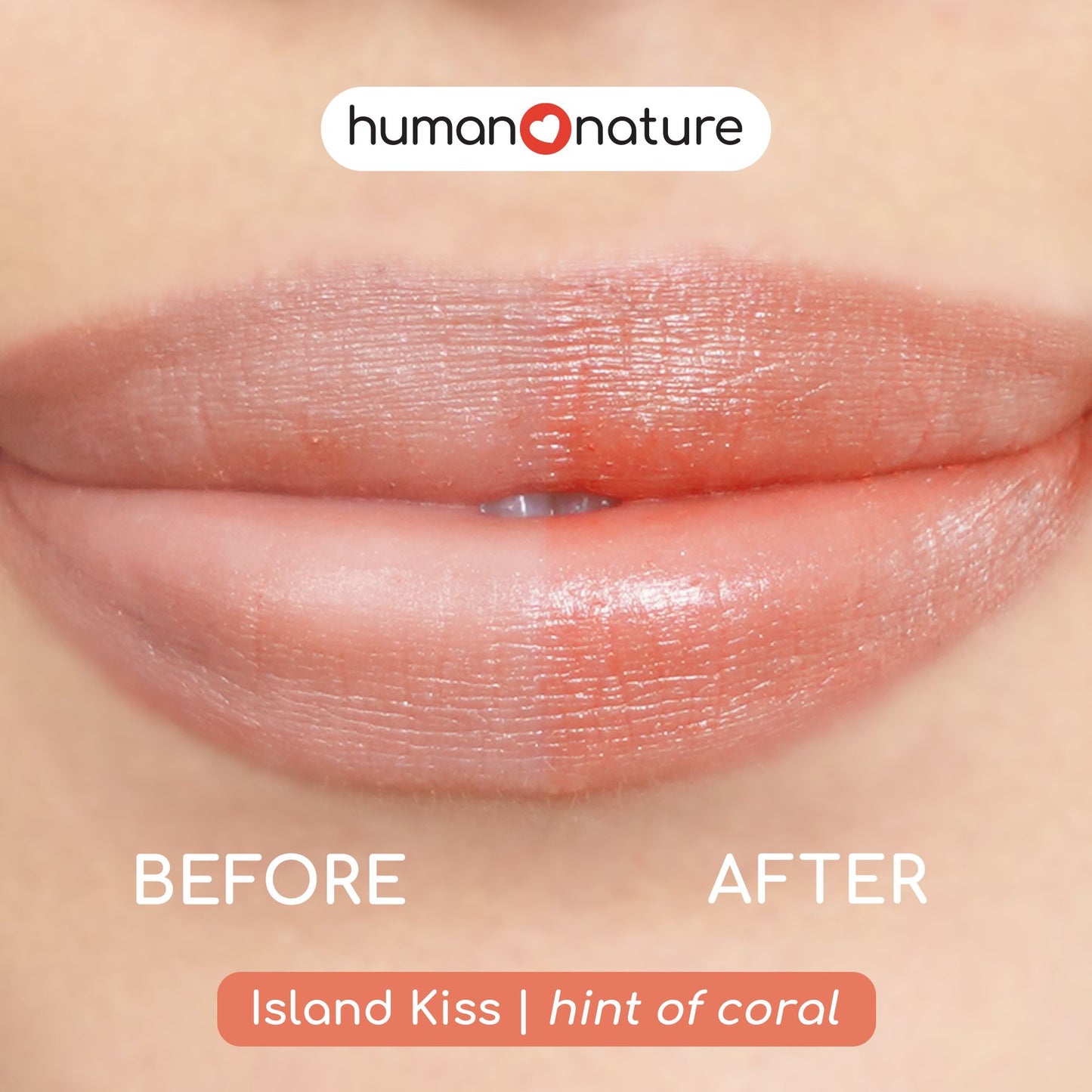 Human Nature Tinted Lip Balm 4.4g - Island Kiss