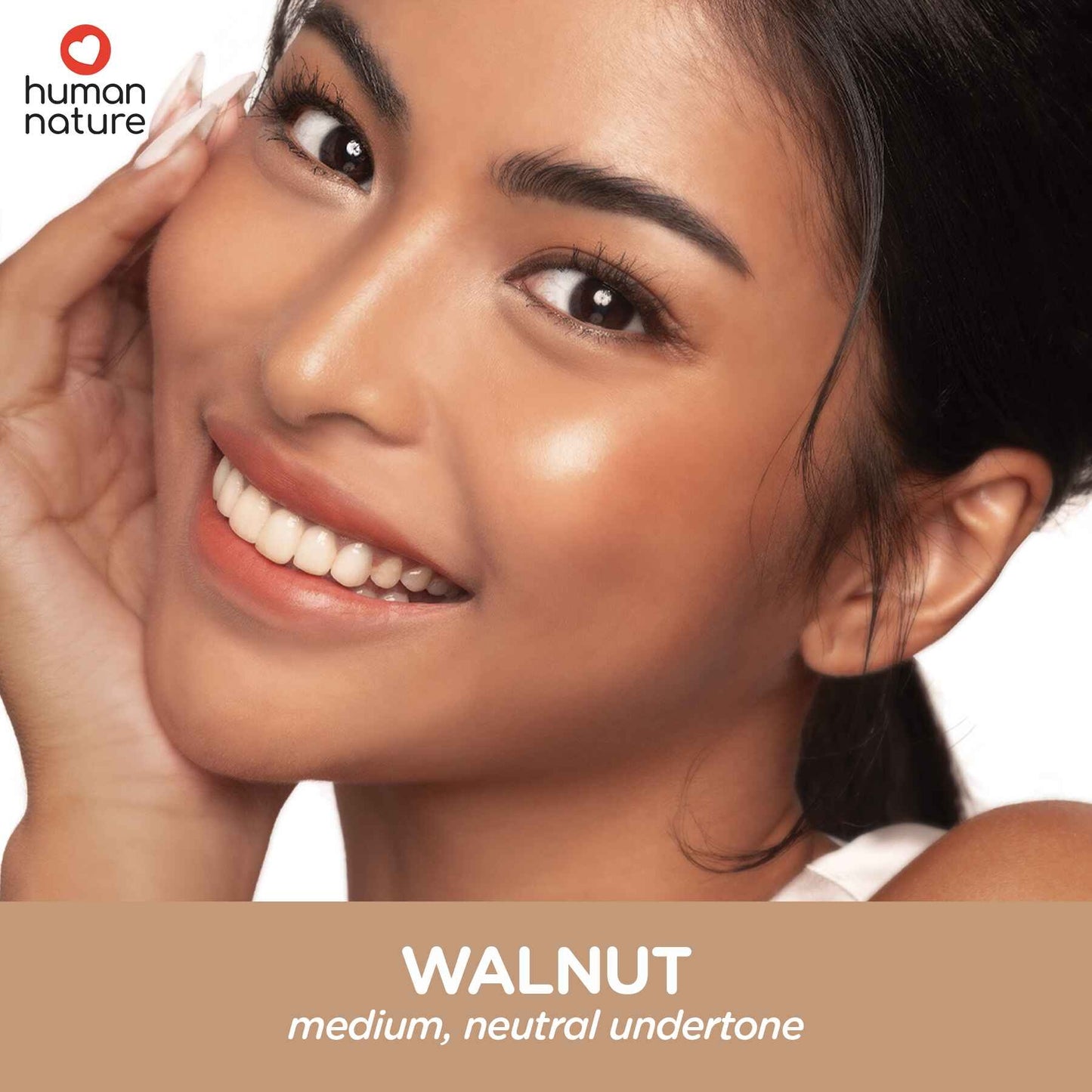 Human Nature Soft Glow Skin Tint 30ml - Walnut