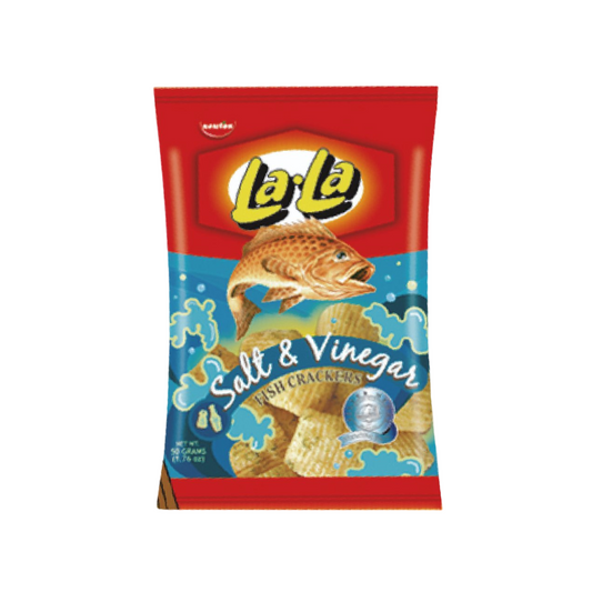 Lala Fish Cracker - Salt & Vinegar 100g