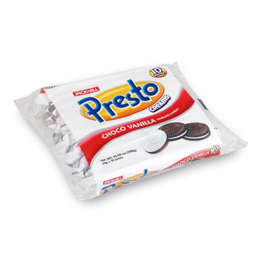 Jack & Jill Presto Creams Choco Vanilla 300g
