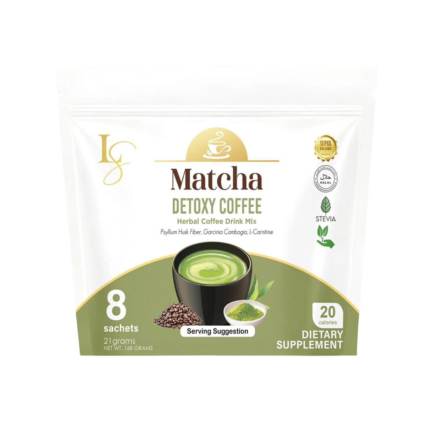 Luxe Slim Matcha Latte 168g