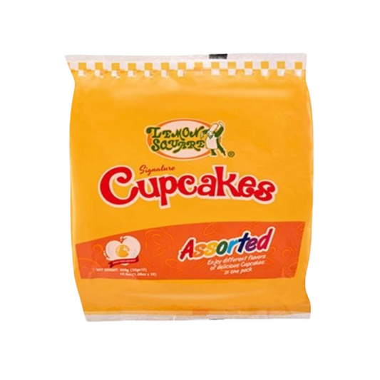 Lemon Square Assorted Cupcakes 300g