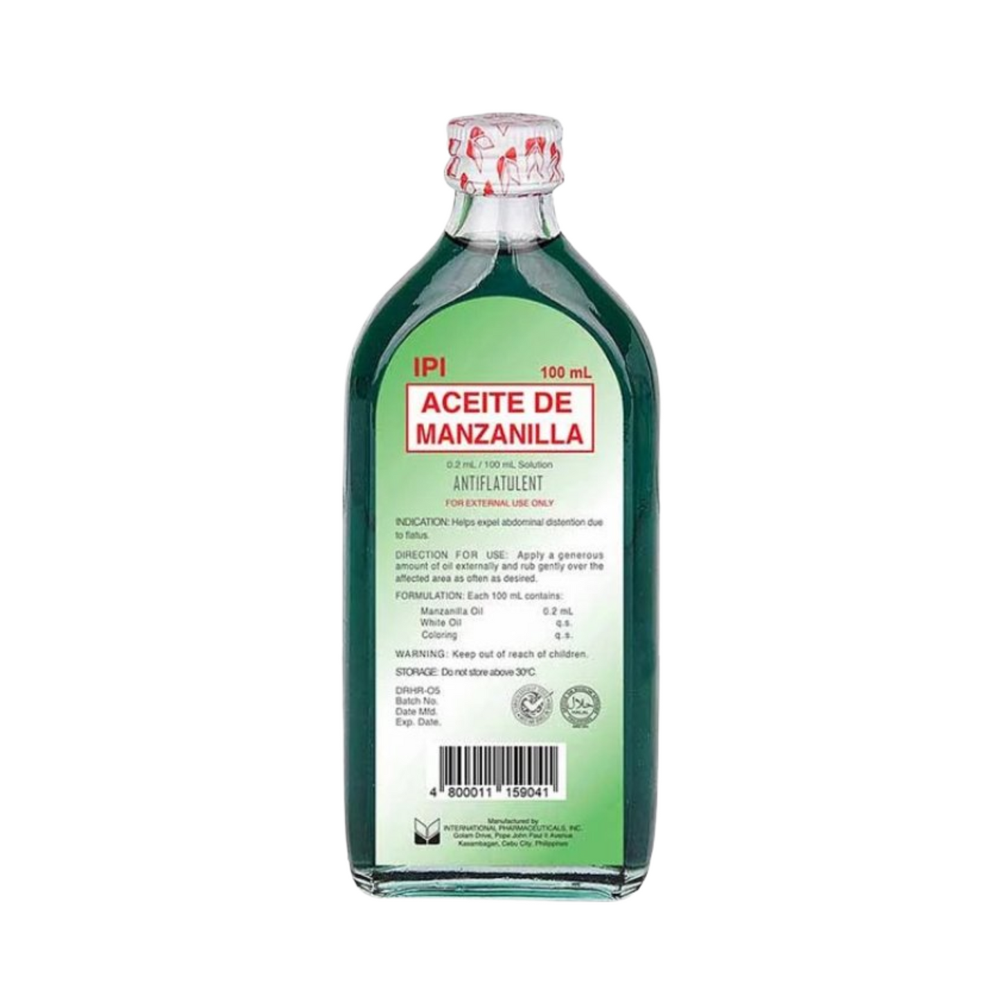 Aciete de Manzanilla 120ml