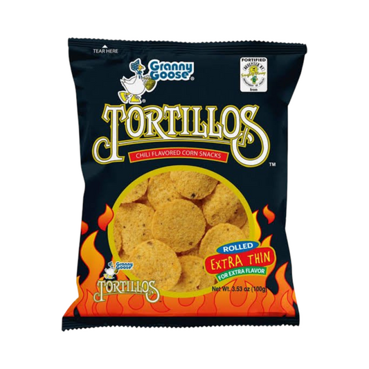 Granny Goose Tortillos - Chili Cheese 100g