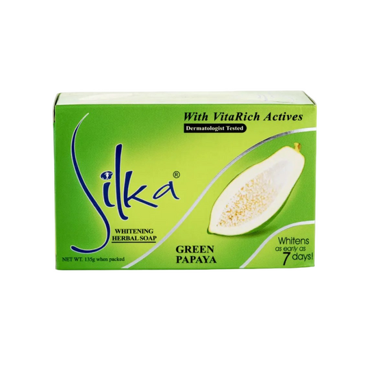 Silka Green Papaya Whitening Soap 135g