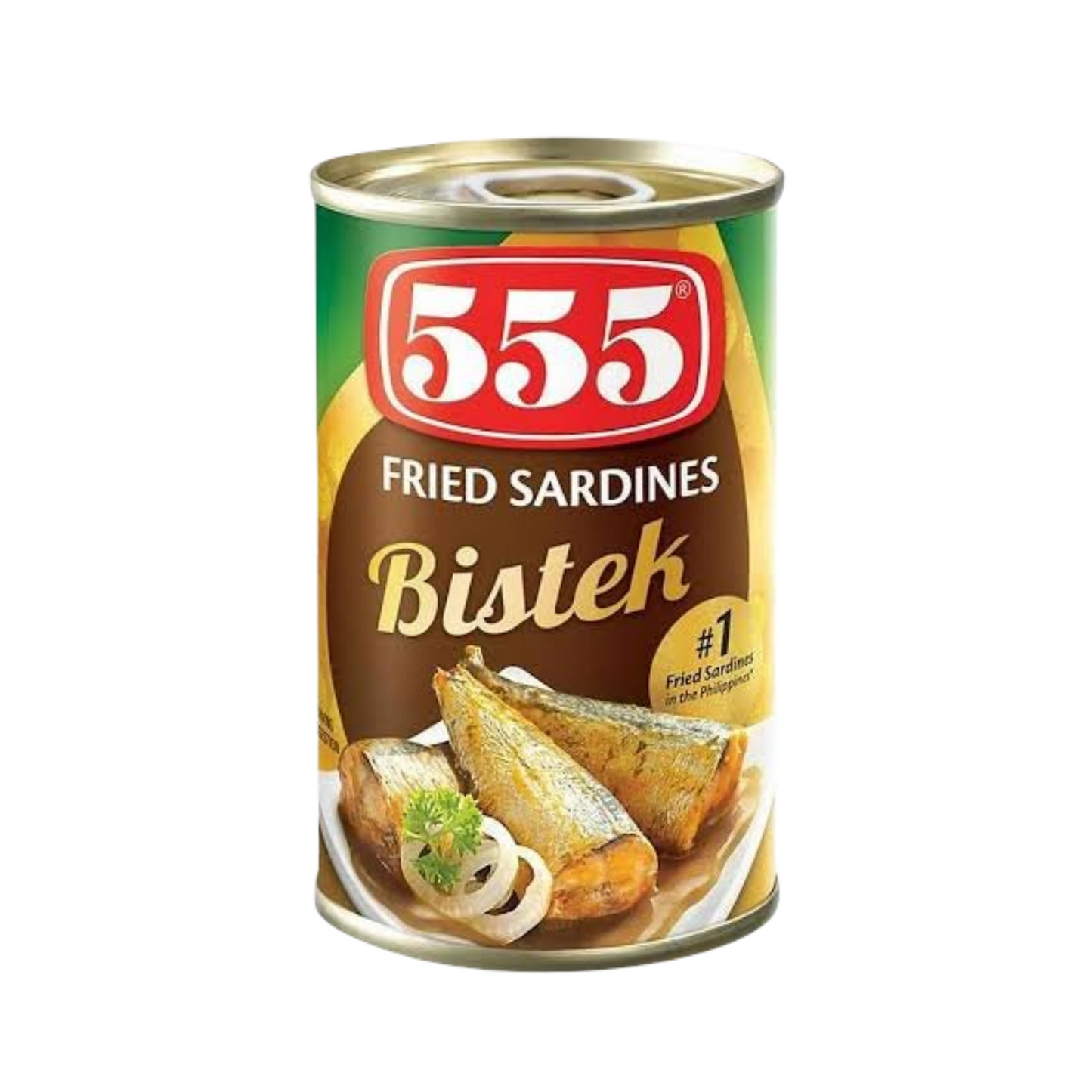 555 Fried Sardines Bistek 155g