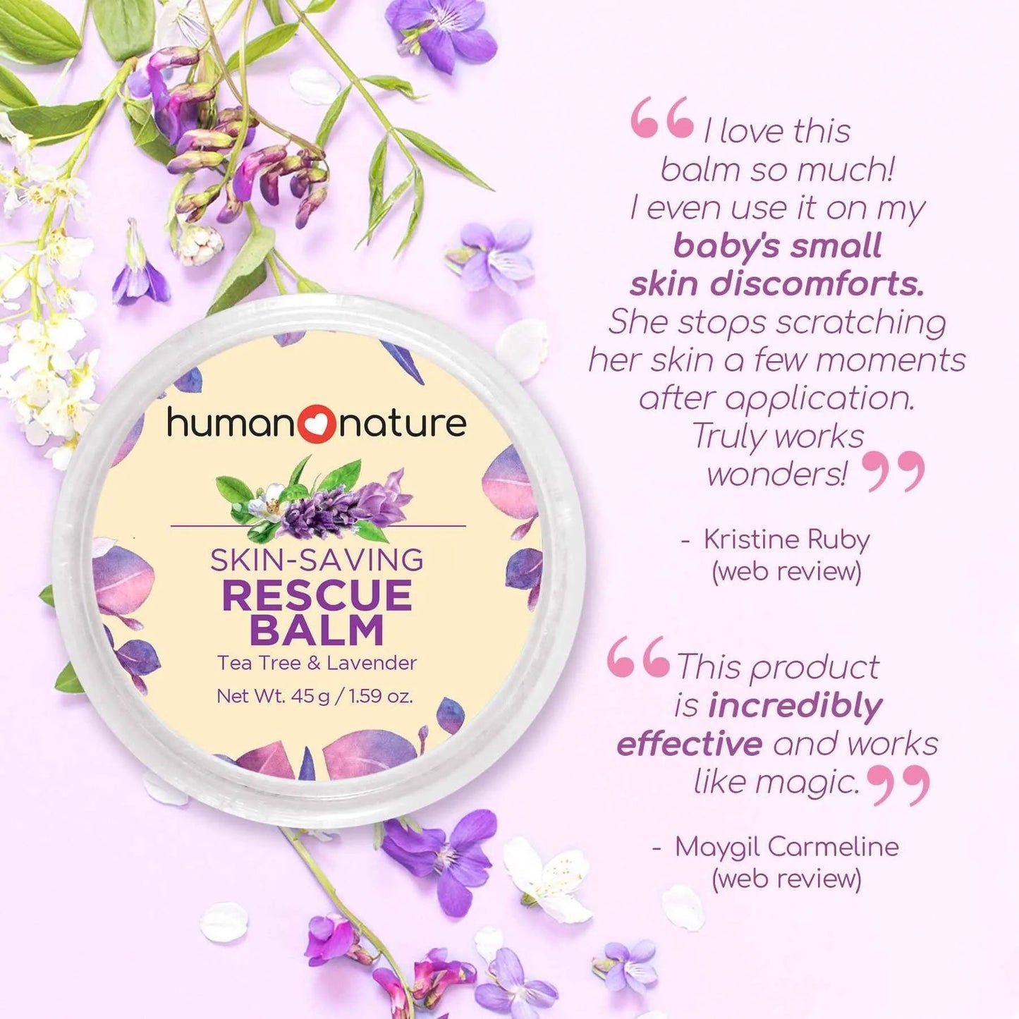 Human Nature Rescue Balm 10g